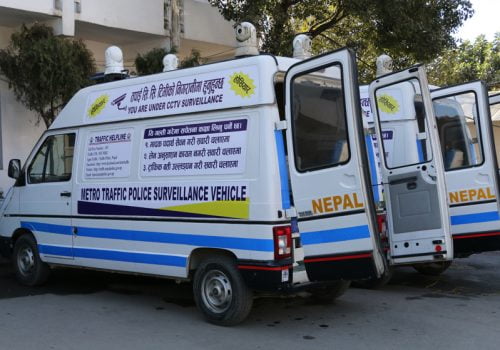 विशेष क्यामरा जडित ट्राफिक ‘सर्भिलेन्स भेइकल’ परिचालन, २०० मिटरसम्मको दृश्य हेर्न सकिने