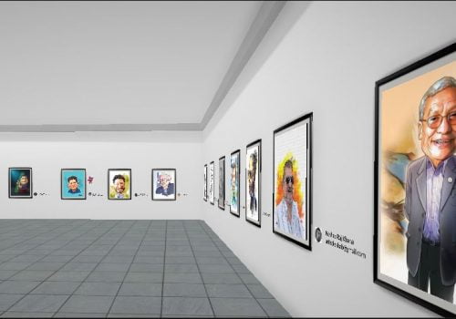 भर्चुअल क्यारिकेचर प्रदर्शनी हुँदै, घर बसेर अनलाइनबाटै हेर्न सकिने