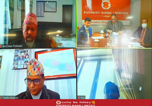 एभरेष्ट बैंकद्वारा अनलाइन आन्तरिक राजस्व कर भुक्तानी प्रणाली शुरू