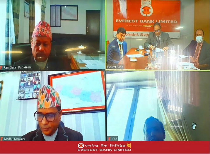 एभरेष्ट बैंकद्वारा अनलाइन आन्तरिक राजस्व कर भुक्तानी प्रणाली शुरू