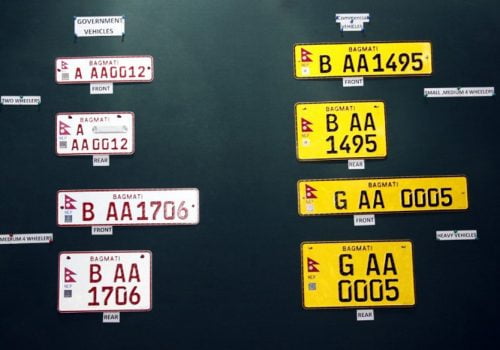 इम्बोस्ड नंम्बर प्लेट अङ्ग्रेजी भाषामा नै हुने, सरकारी गाडीले फागुनसम्ममा लिइसक्नुपर्ने