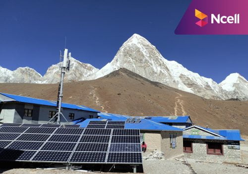 एनसेलको सेवा सगरमाथा आधार शिविरमा पनि उपलब्ध, नेटवर्क मर्मतसम्भार गरी सञ्चालनमा