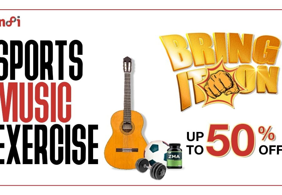 संगीत, खेलकुद र शारीरिक अभ्यासका सामानमा ५० प्रतिशत सम्म छुट सहित इन्फीको अफर