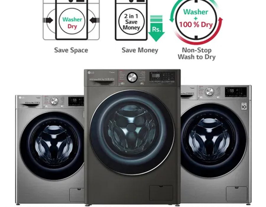 एलजी वासर ड्रायर वासिङ्ग मेसिनका विभिन्न मोडल नेपाली बजारमा
