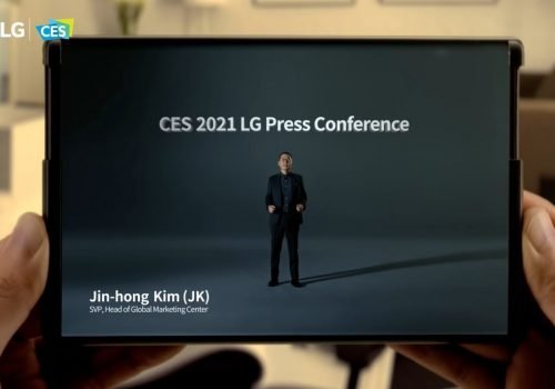 एलजीले रोलेबल डिस्प्लेसहितको पहिलो स्मार्टफोनको विकासलाई रोक्दै