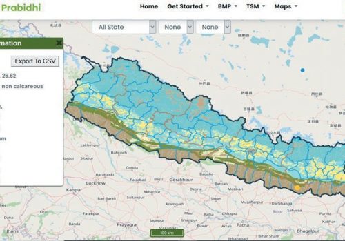 माटोको अवस्थाको जानकारी अब डिजिटल प्रविधिमा पाईने, यसरी हेर्नुस् डिजिटल माटो नक्साङ्कन