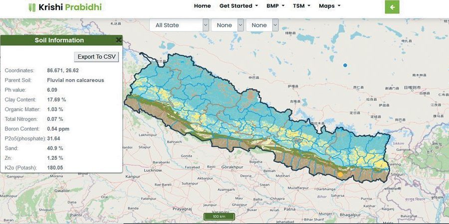 माटोको अवस्थाको जानकारी अब डिजिटल प्रविधिमा पाईने, यसरी हेर्नुस् डिजिटल माटो नक्साङ्कन