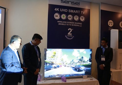 सेन्सई ब्राण्डको फोरके युएचडि एन्ड्रोइड टिभी बर्दियामा सार्वजनिक