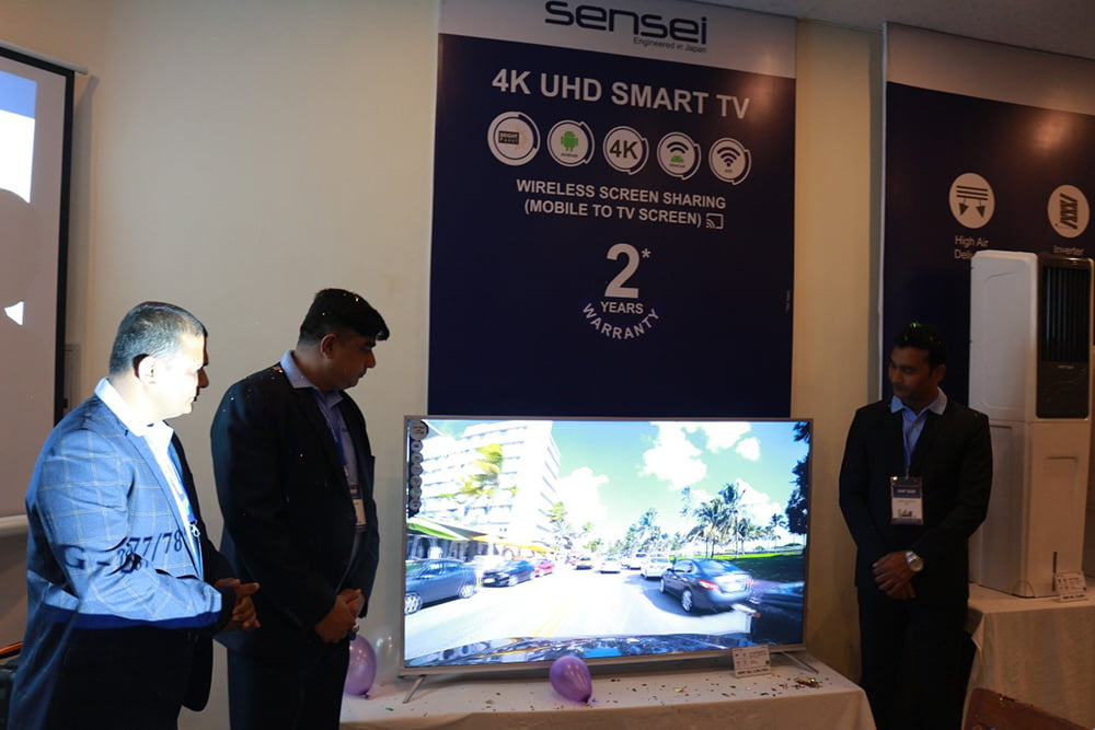 सेन्सई ब्राण्डको फोरके युएचडि एन्ड्रोइड टिभी बर्दियामा सार्वजनिक