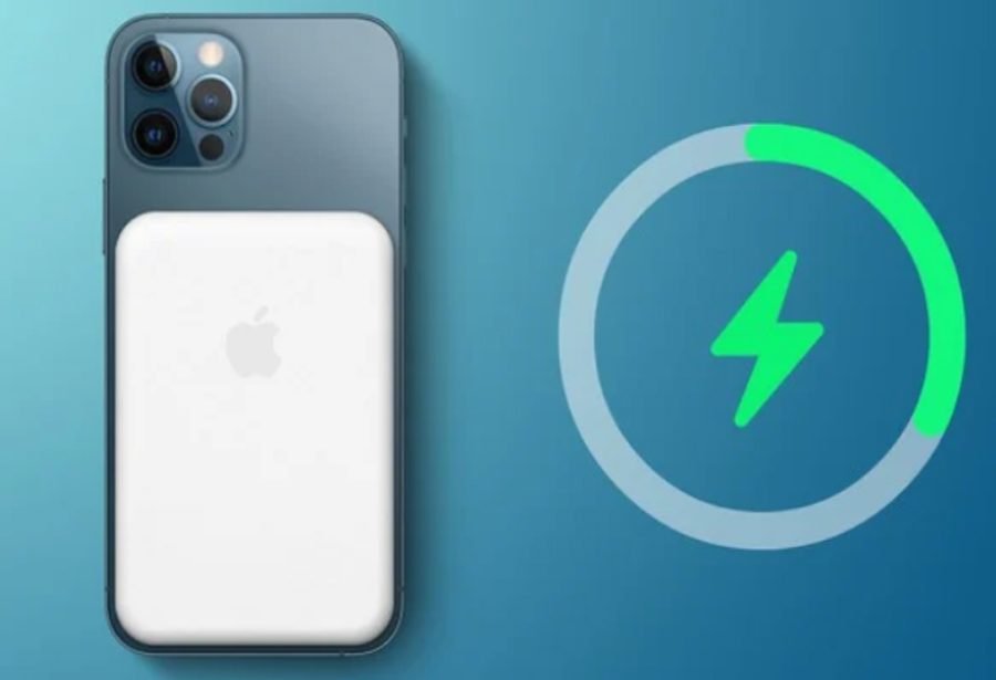 म्याग्नेटिक अट्याचमेन्ट ब्याट्री प्याकमा काम गर्दै एप्पल, आईफोनलाई वायरलेस चार्ज गर्ने