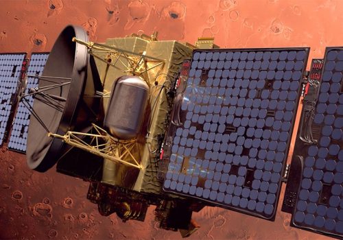 यूएईले मंगल ग्रहमा पठाएको यूएई यानले पठायो पहिलो तस्वीर