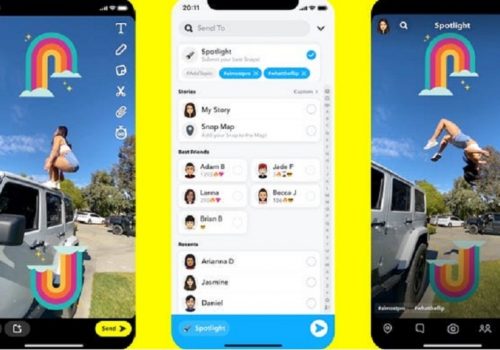 स्न्यापच्याटकाे भिडियाे शेयरिङ एप स्पटलाइटमा प्रायाेजित सामग्री प्रतिबन्धित