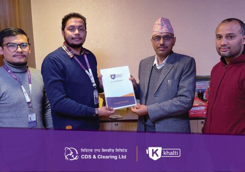 मेरो सेयर तथा डिम्याट खाता नविकरण शुल्क रकम ‘खल्ती’ वालेटबाटै तिर्न सकिने