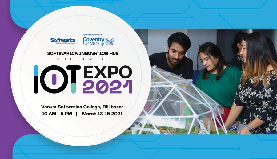 सफ्ट्वेरिका कलेजमा दोश्रो आईओटी प्रदर्शनी हुँदै, अटोनोमस भेइकलदेखि रेस्क्यु ड्रोनसम्म