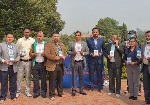 माछापुच्छ्रे बैंकको क्यूआर कोड र वीच्याट पे सेवा लुम्बिनीमा उपलब्ध