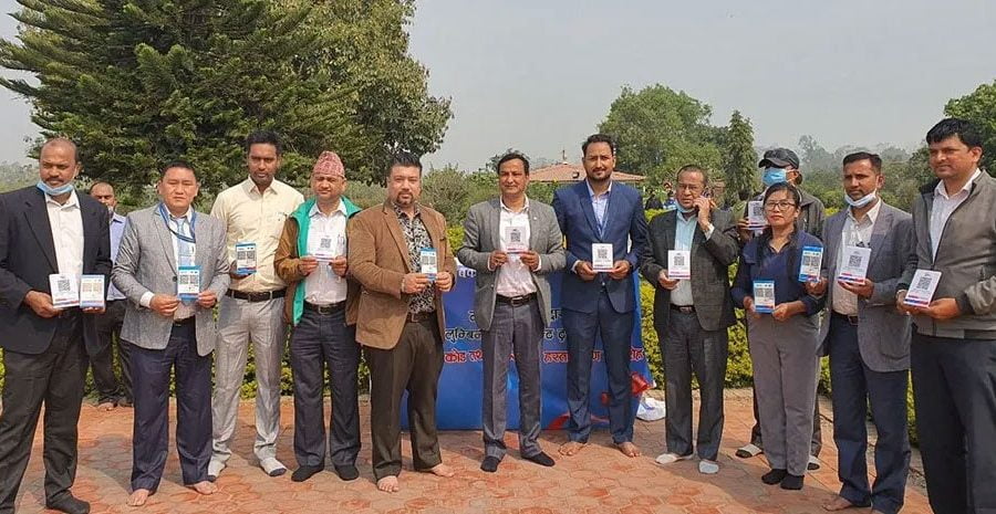 माछापुच्छ्रे बैंकको क्यूआर कोड र वीच्याट पे सेवा लुम्बिनीमा उपलब्ध