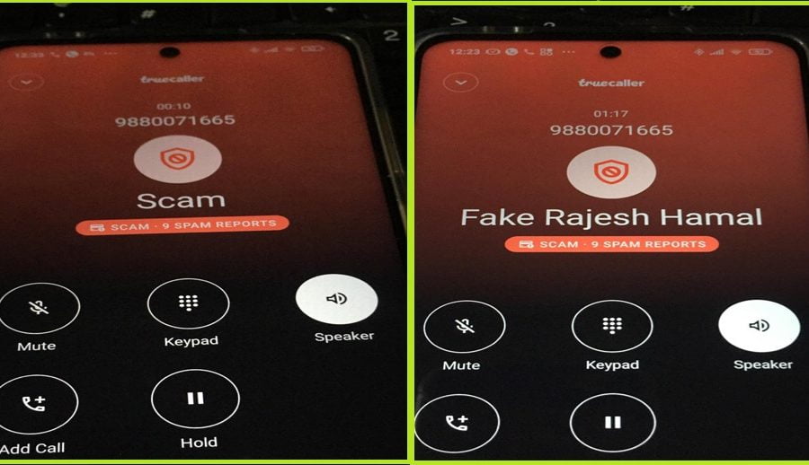 ट्रूकलर एपमा ‘फेक राजेश हमाल’ नाममा मोबाइल नम्बर, त्यसैबाट कोरोनाविरुद्ध सचेतना फैलाउँदै सरकार