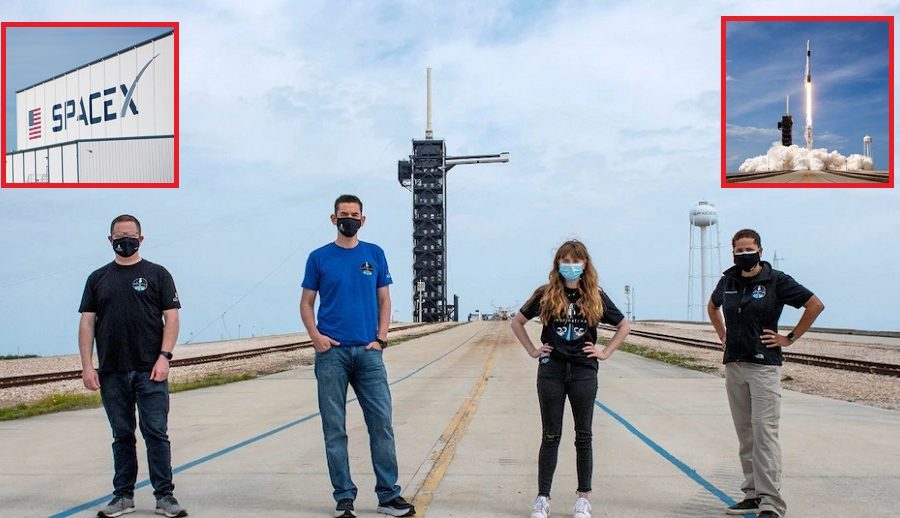 स्पेसएक्सको ऐतिहासिक अन्तरिक्षयात्राका लागि ४ सर्वसाधारणको टुंगो, को को परे?