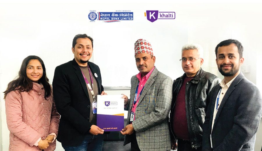 Pay Nepal Bank’s vacancy application form fee from Khalti Digital Wallet