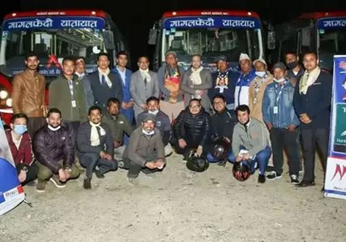 मेगा बैंकको क्यूआर कोड भुक्तानी सेवा गागलफेदी यातायातमा उपलब्ध