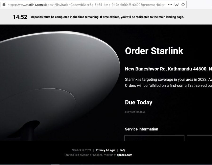 अर्को वर्ष नेपालमा आउँदै एलन मस्कको स्टारलिंकको इन्टरनेट, अहिलै प्रिबुकिङ गर्न सकिने