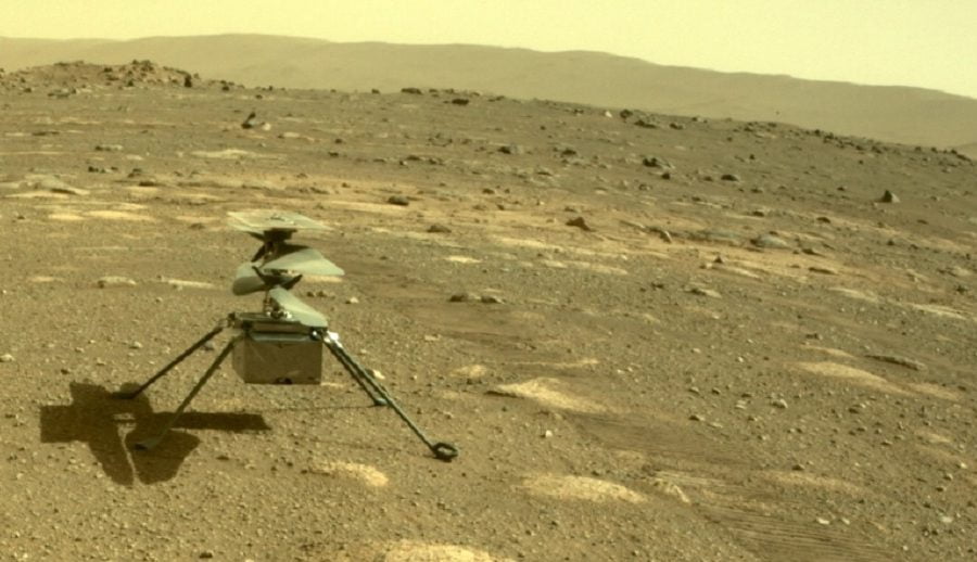 इन्जेनुइटी हेलिकप्टरले उडनु अघि मंगल ग्रहका अझै केही चिसा रातहरु काट्नुपर्ने