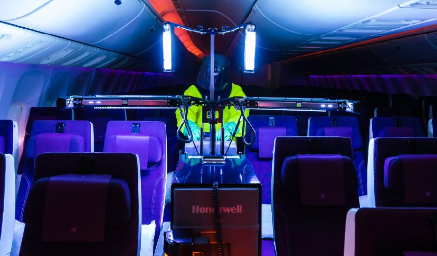 Qatar Airways Introduces new Version of Honeywell’s Ultraviolet Cabin Disinfection Technology On Board