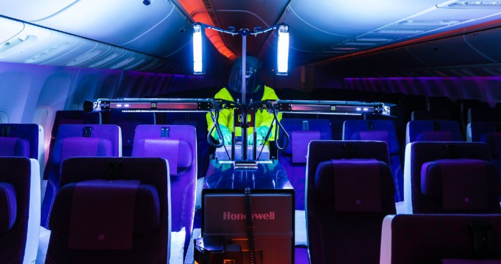 Qatar Airways Introduces new Version of Honeywell’s Ultraviolet Cabin Disinfection Technology On Board