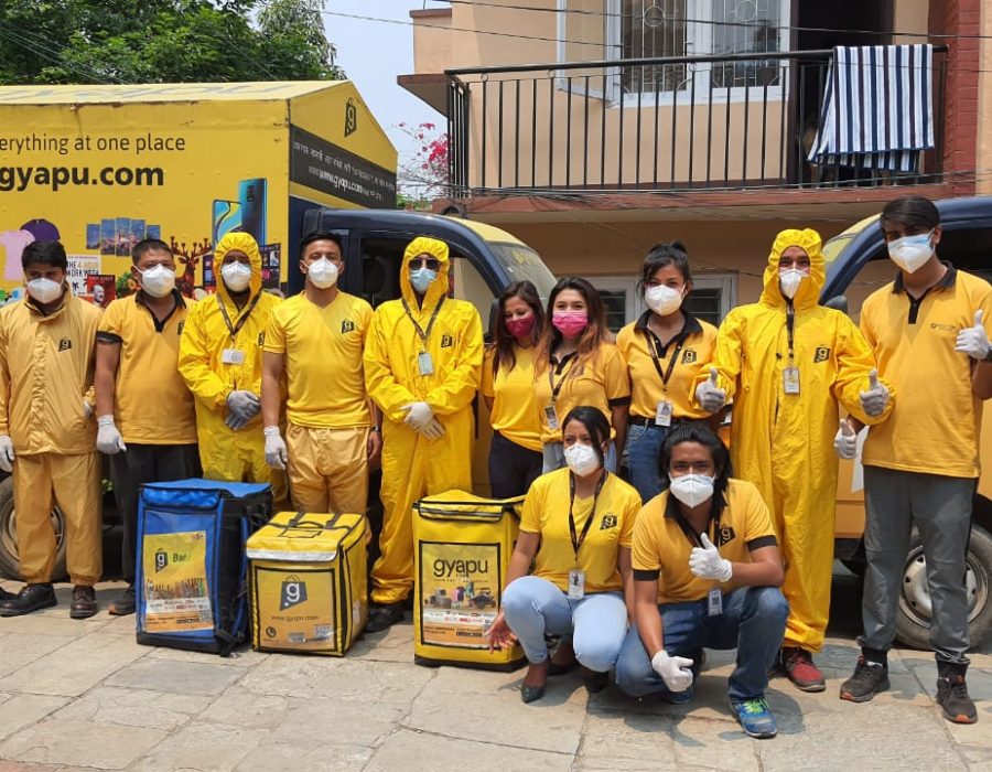 निषेधाज्ञामा ग्यापुले सुरु गर्‍यो फलफूल तरकारी तथा अत्यावश्यक वस्तुको नि:शुल्क डेलिभरी