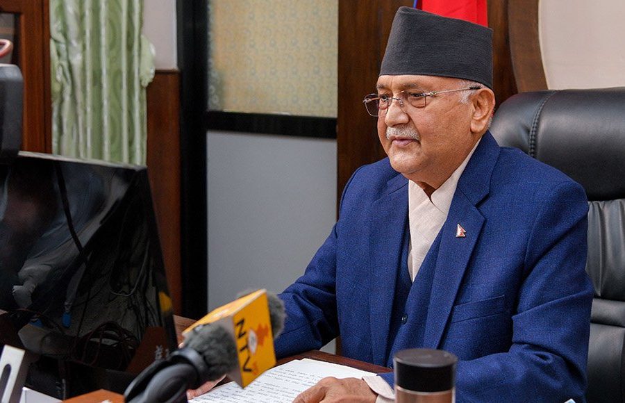 प्रधानमन्त्री ओलीले खोले क्यूआर कोडमार्फत् अनलाइन बैंक खाता