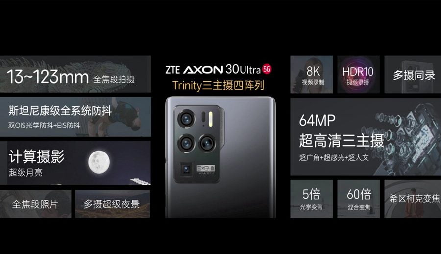 जेडटीईको एक्शन ३० अल्ट्रा स्मार्टफोन अमेरिका र क्यानडामा सार्वजनिक