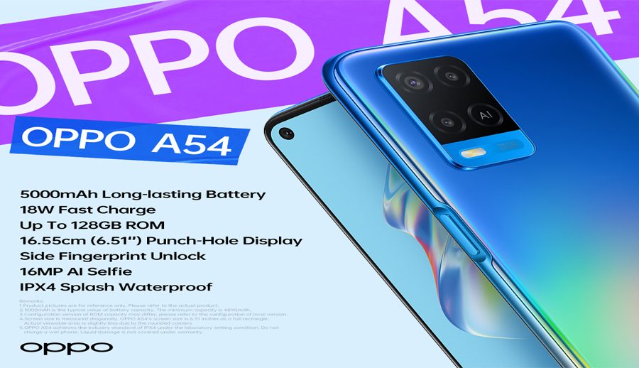 ओपोको ए५४ स्मार्टफोन नेपाली बजारमा सार्वजनिक