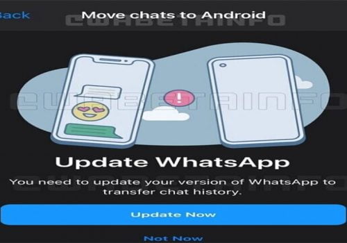 अब ह्वाट्सएपको च्याट लग एन्ड्रोइड र आईओएसबीच ट्रान्सफर हुने