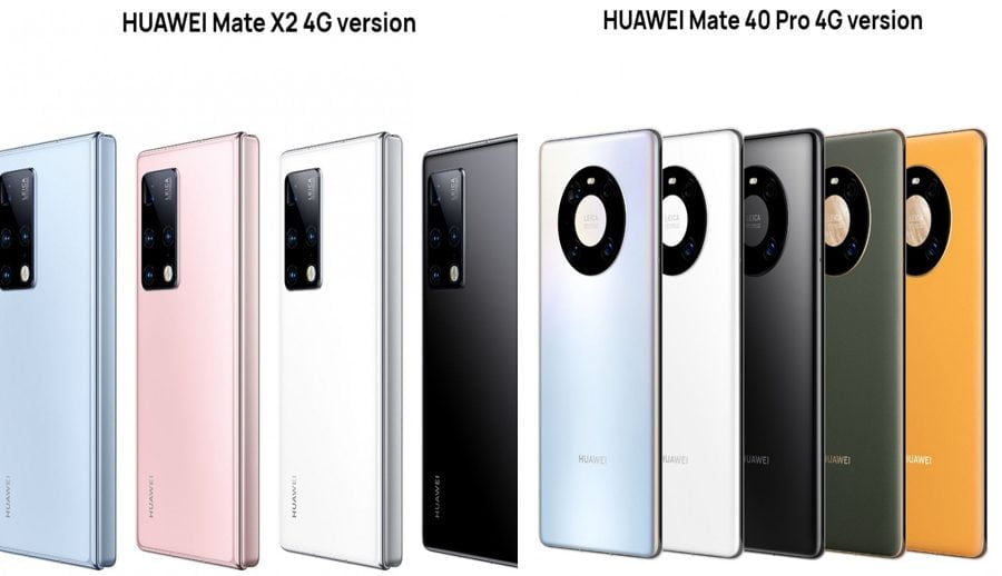 ह्वावेको मेट ४० प्रो र मेट एक्स२ सार्वजनिक