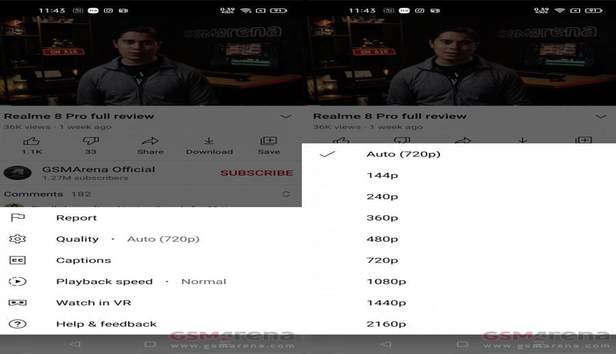 एन्ड्रोइड र आईओएसमा भिडियो रेजोल्युशन छान्ने नयाँ अप्शन ल्याउँदै युट्युब