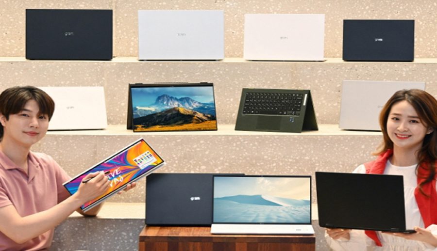 १५.६ इन्चको एलजी ग्राम नोटबुक ल्याउँदै एलजी