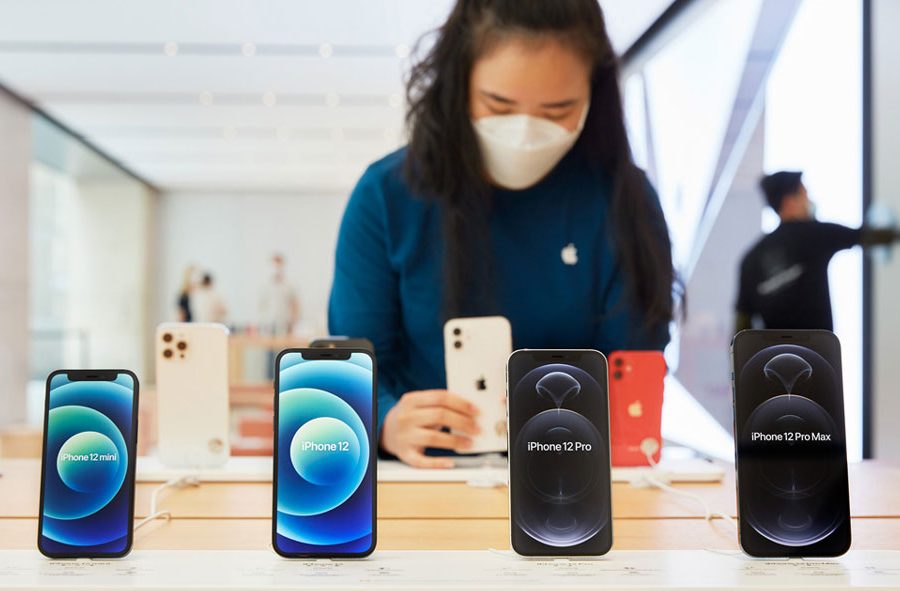 एप्पल ओएलइडी स्क्रीनहरूको सबैभन्दा ठूलो ग्राहक हुँदै, आईफोन १३ का सबै मोडलमा प्रयोग हुने