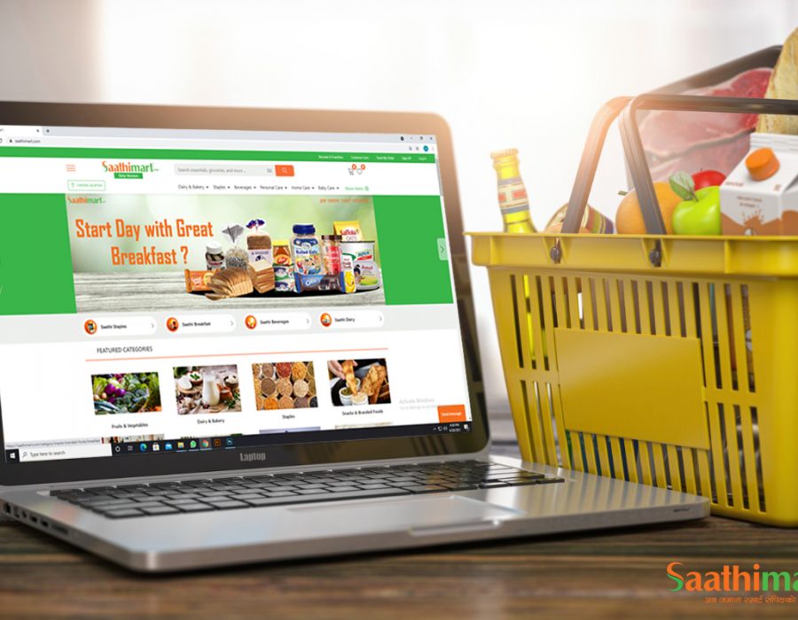 अनलाइन टु अफलाइन इकमर्स साथीमार्टले निषेधाज्ञामा नि:शुल्क डेलिभरी गर्ने