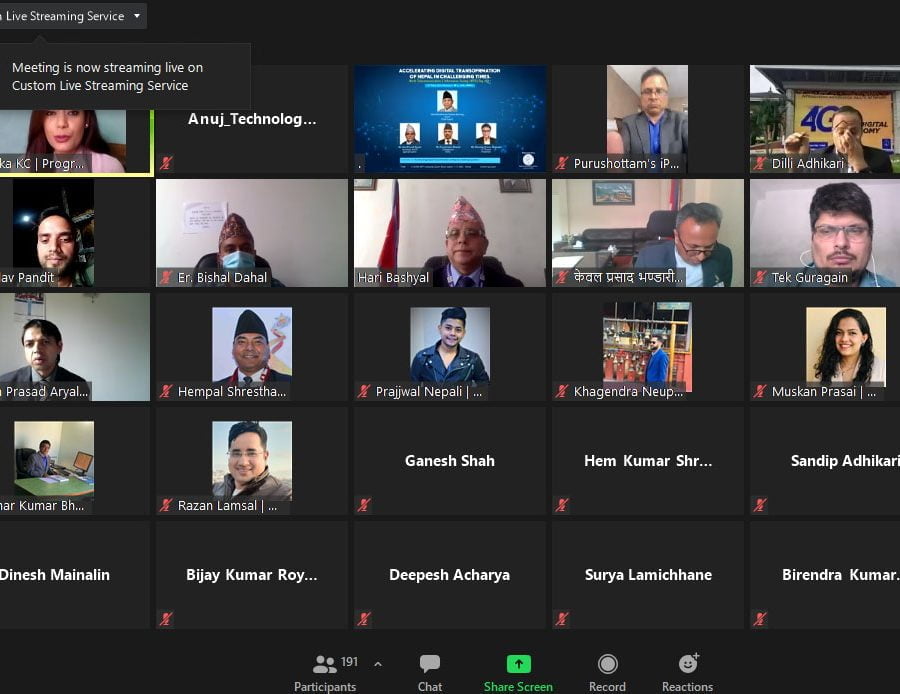 कोभिड संक्रमणको समयमा दूरसञ्चार सेवाहरुको महत्व बढेको सरोकारबालाहरुको भनाई