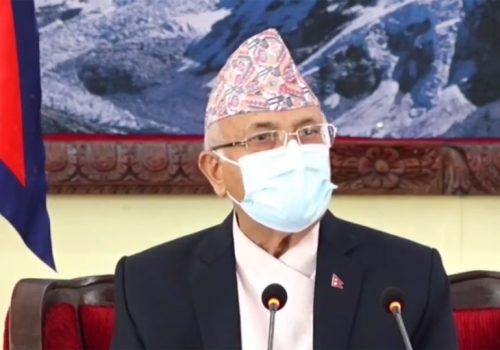 प्रधानमन्त्री ओलीले भने- यो कार्यकाल भन्दा पहिले मान्छेले ‘ड्रोन’को नाम सुनेका पनि थिएनन्