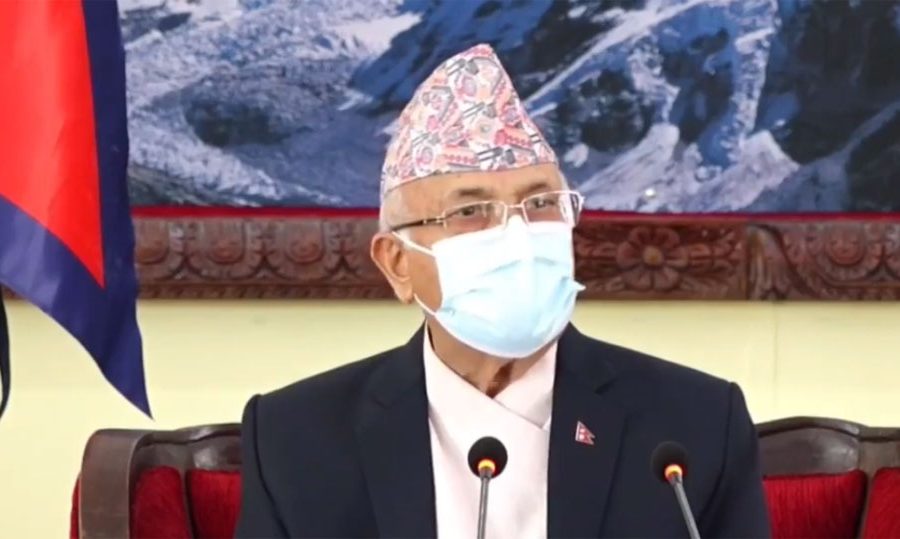 प्रधानमन्त्री ओलीले भने- यो कार्यकाल भन्दा पहिले मान्छेले ‘ड्रोन’को नाम सुनेका पनि थिएनन्