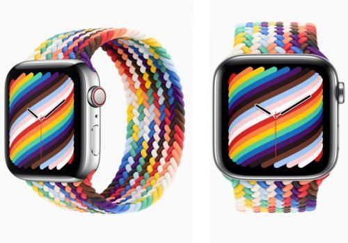 एप्पलद्वारा एप्पल वाचका लागि दुई ओटा प्राइड एडिशन ब्याण्ड सार्वजनिक