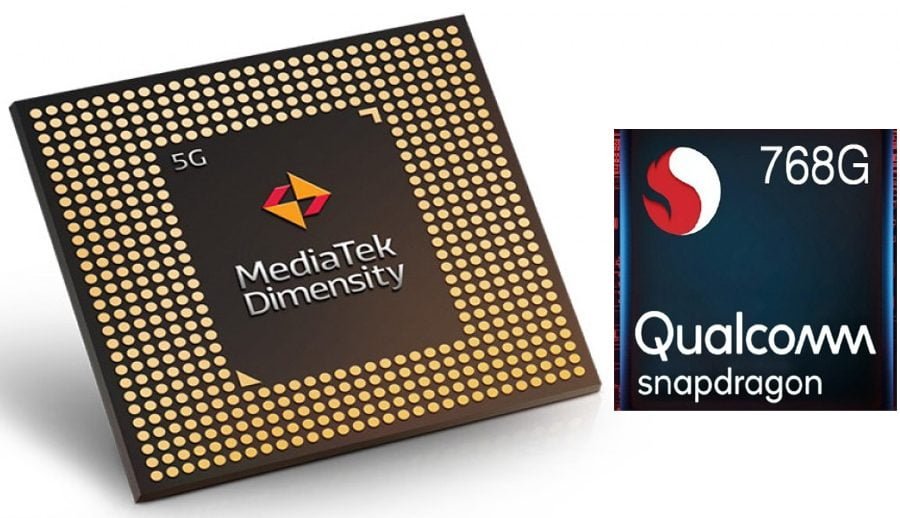 आउँदै गरेको डाइमेन्सिटी ९०० चिपसेटले स्न्यापड्रागन ७६८जी भन्दा राम्रो काम गर्ने