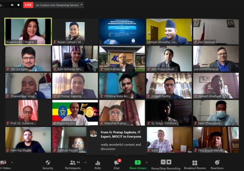 विश्व दूरसञ्चार तथा सूचना समाज दिवस मनाइयो, विषम परिस्थितिसँग जुध्न डिजिटल रुपान्तरणमा जोड