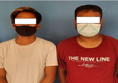 बिजुलीको पोलबाट इन्टरनेटको डिक्स बक्स चोरी गर्ने दुई जना पक्राउ