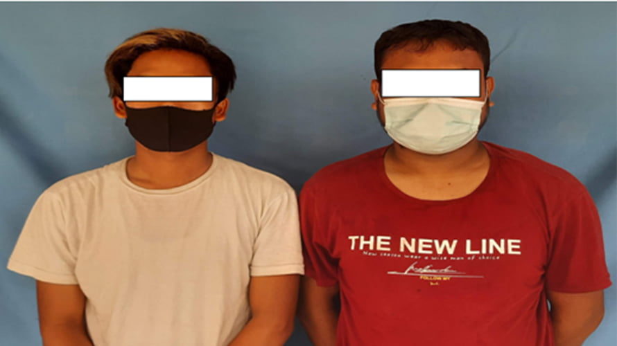 बिजुलीको पोलबाट इन्टरनेटको डिक्स बक्स चोरी गर्ने दुई जना पक्राउ