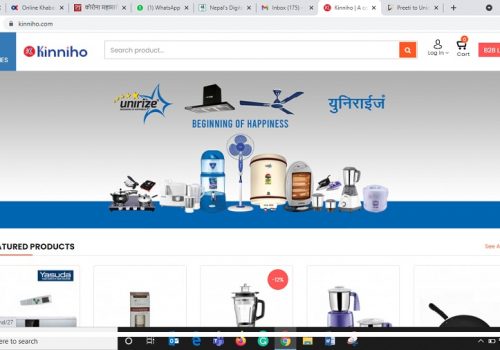 किन्निहो डटकम इकमर्श वेवसाइट सुभारम्भ, सबै सामान एकै ठाउँमा उपलब्ध हुने