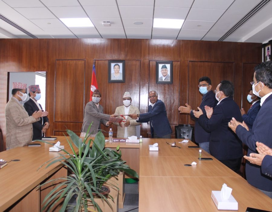 ‘मेक इन नेपाल’ स्वदेशी अभियान कार्यान्वयनका लागि सरकार र परिसंघबीच समझदारी