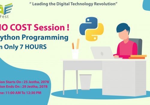 फेस्टले अनलाइन मार्फत निशुल्क पाइथन प्रोग्रामिङ सञ्चालन गर्ने