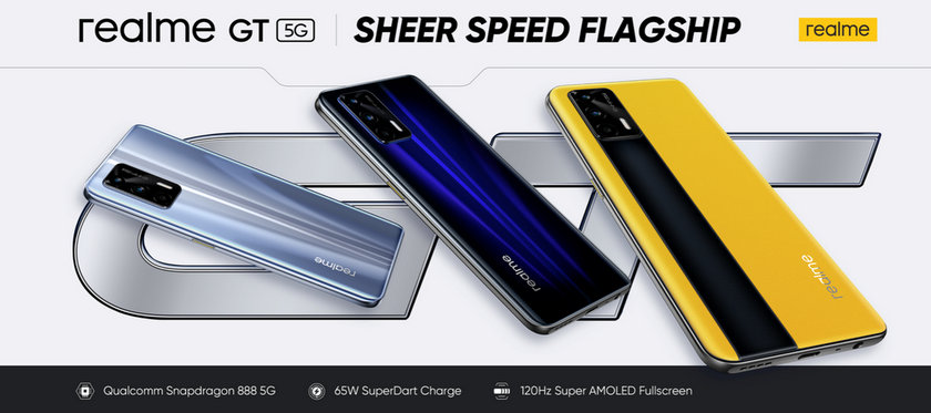 realme Introduces realme GT to  Overseas Markets in First Global Launch